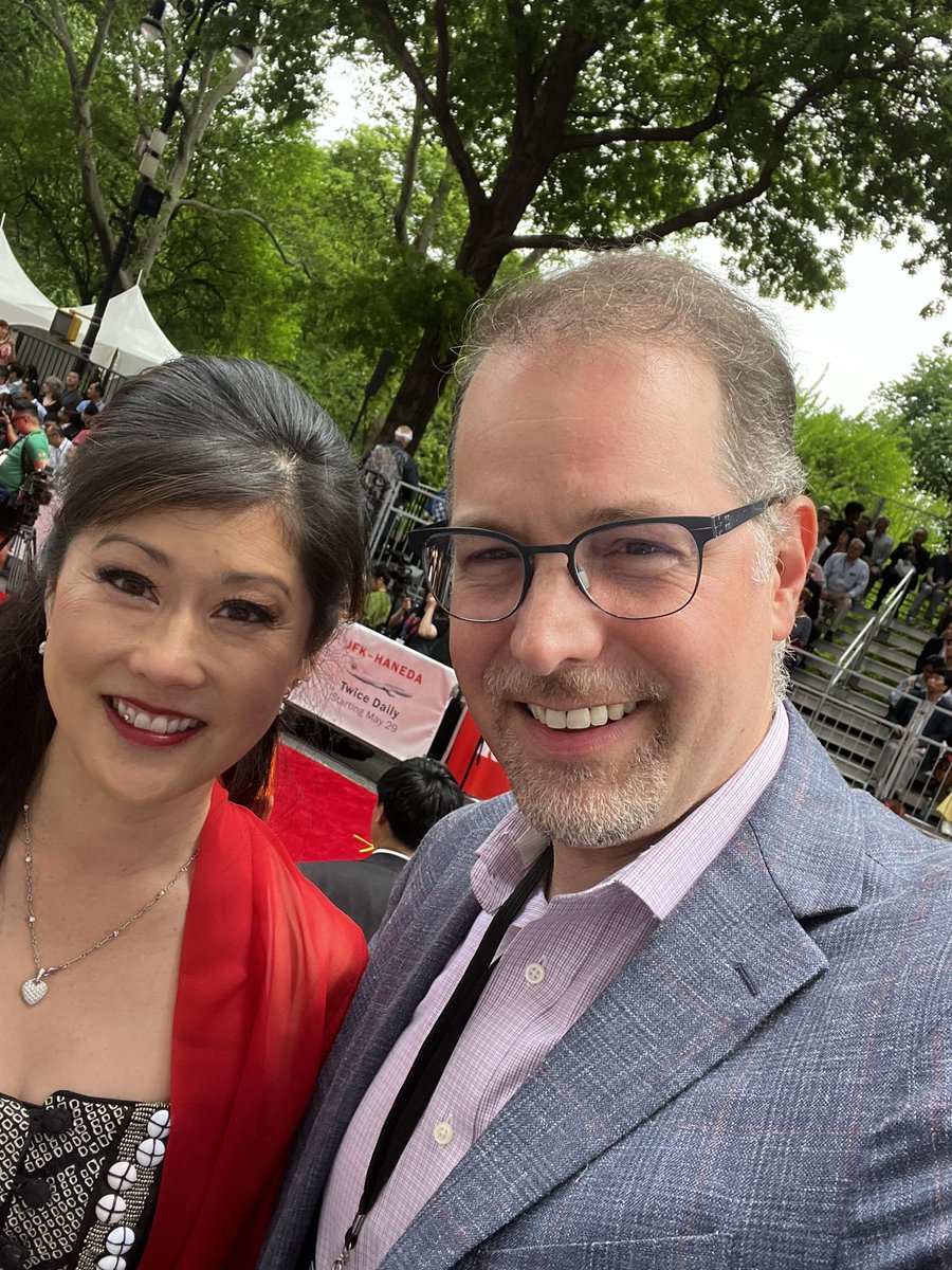 MarkLevineNYC's tweet photo. Wonderful celebration of Japanese culture today on Central Park West, in the 2023 Japan Day Parade…featuring  Olympic legend @kristiyamaguchi as grand marshal! https://t.co/saGK9M86Xk