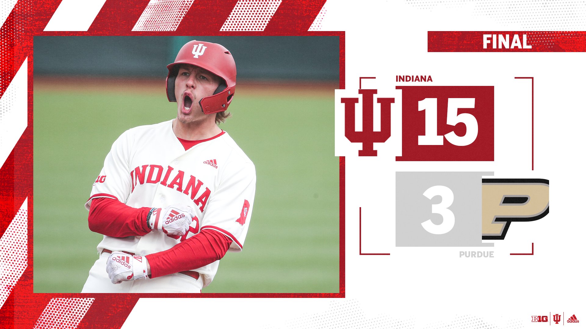Indiana Baseball on X: This series belongs to the Hoosiers. ⚪️🔴   / X