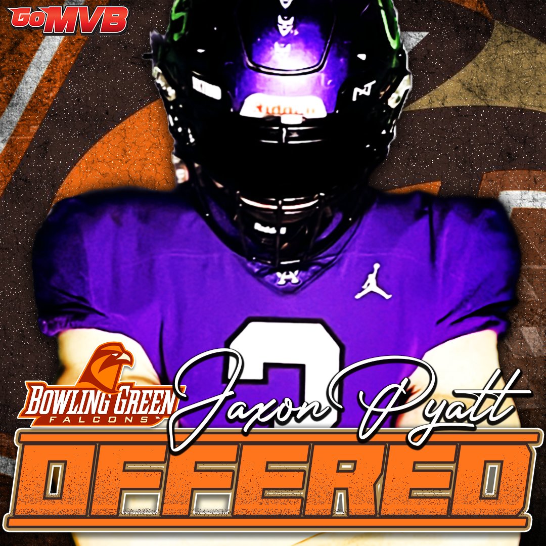GoMVB's tweet photo. 🚨OFFER ALERT🚨⁠ Congrats to '26 LB Jaxon Pyatt on his offer from Bowling Green State University!🔥💪
Arvada West HS, CO
More Info: https://t.co/zQn4E2UcO8
Follow: @JaxonPyatt
Coach: @BradPyatt
⁠
#gomvb #classof2026 #hsfootball #studentathlete #collegerecruit #offered https://t.co/y8IImqZraq
