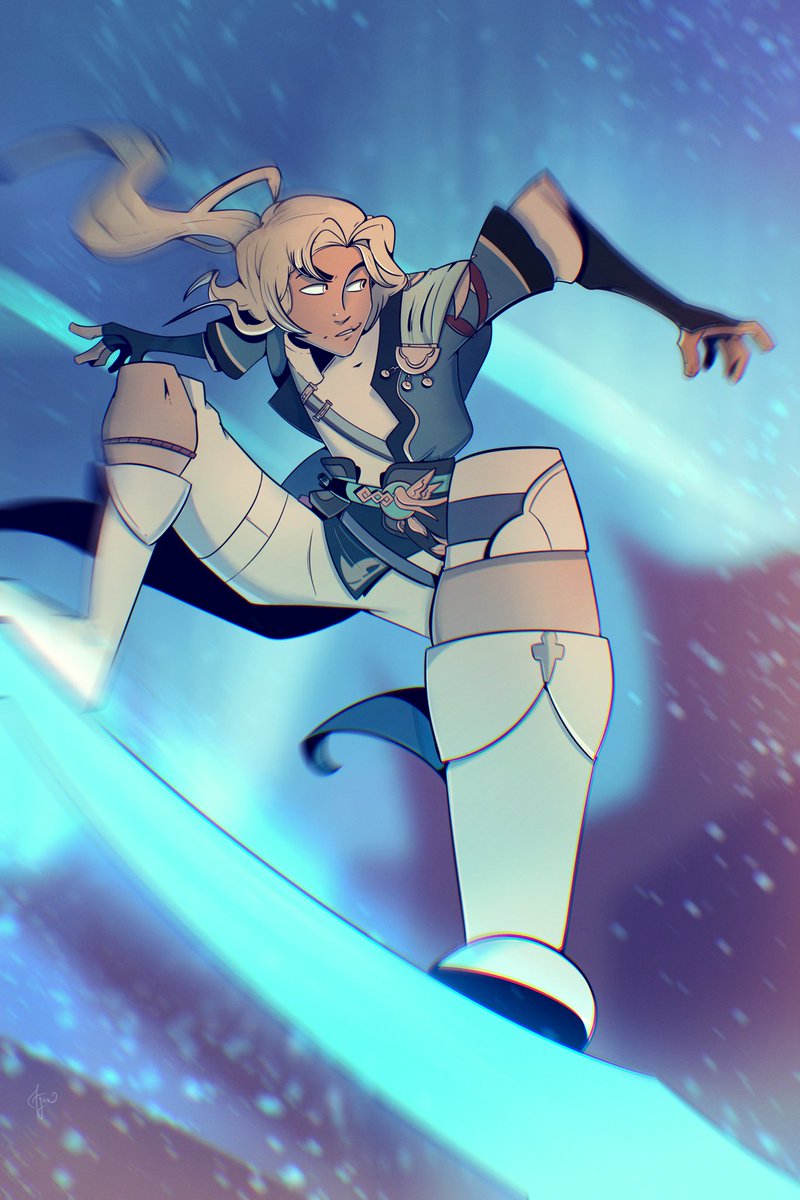 Ice ice baby
#HonkaiStarRail  #Yanqing  #artistsontwitter