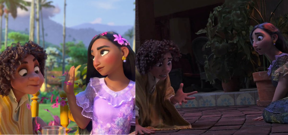 <a href="/thejaredbush/">Jared Bush</a> <a href="/DisneyAnimation/">Disney Animation</a> Does Camilo like to bother Isabela for fun or is he somewhat envious of her being Abuela's favorite? Has Isabela had a good relationship with Camilo in the past or has she always been distant from her cousin and has a bad opinion of him?