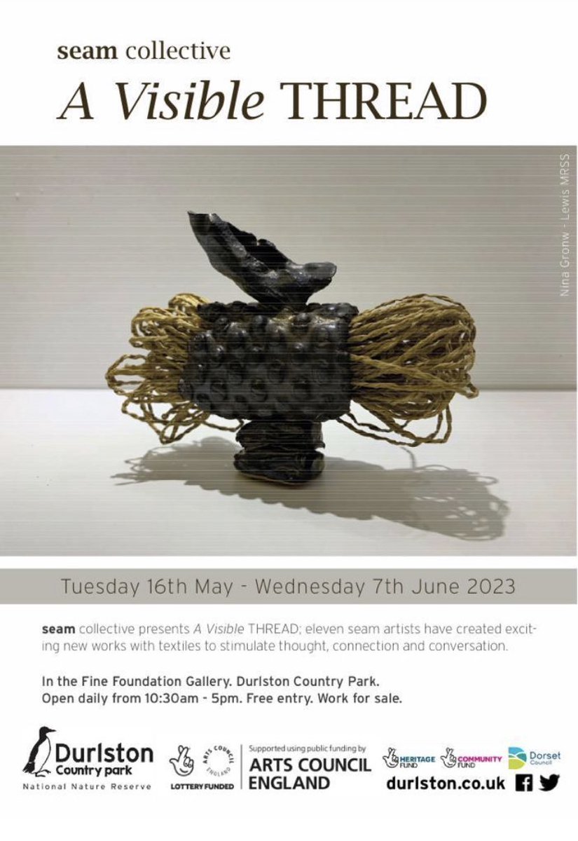loubakerartist's tweet photo. I’m #hangingout with my #Transitionalobject #sculptures at @seam_collective’s #AVisibleTHREAD #exhibition @DurlstonCP #Swanage on Tues. & Weds. this week. Come and join us! #pleasetouch #touch
#intimacy #grief #recycled #textiles #cloth #comfort #discomfort #mother #other #art https://t.co/9BIfyhf0JB