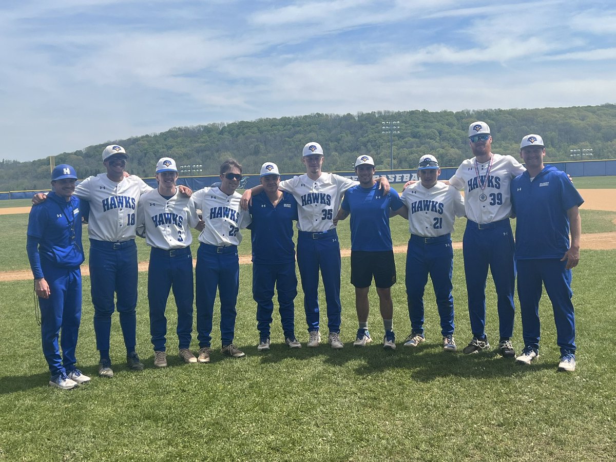 This years team was a resilient group who rose up when facing adversity all season long. The 2023 Hawks shattered records winning 26 games and made it to the AMCC Championship Game for the first time in program history. Today is a great day to be a Hawk! 

#Family #FlyHawksFly