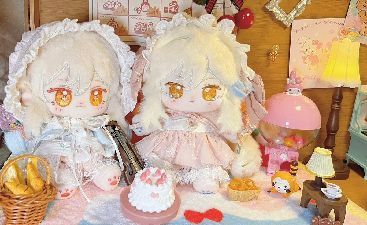 #Lumine #蛍 两只小荧😚😚