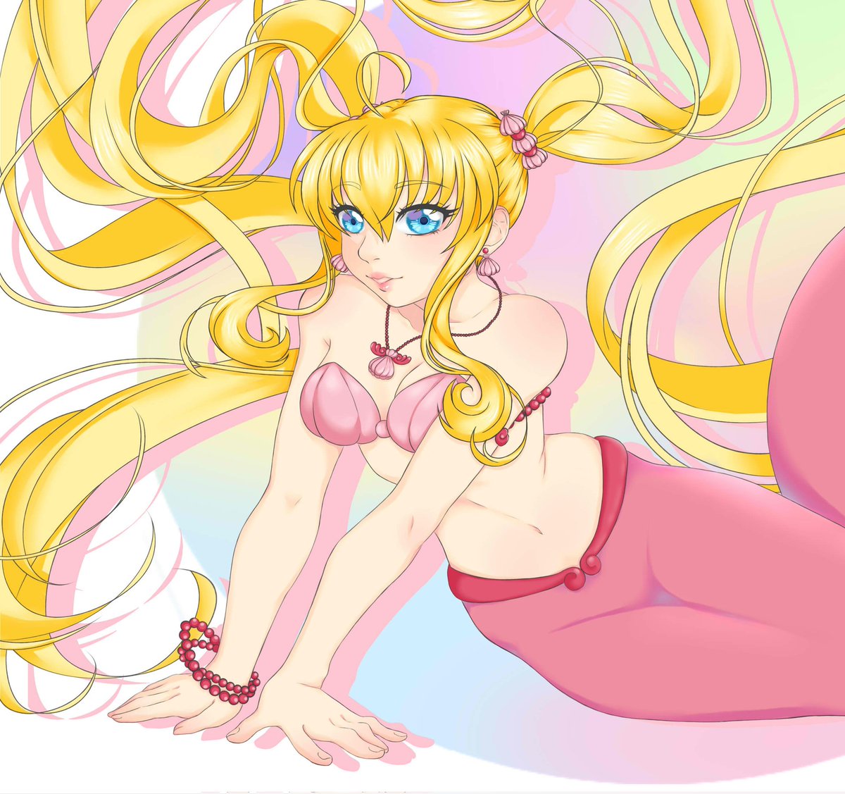 Artime_Ai's tweet photo. La sirena de mi infancia 🧜🏻‍♀️🥰 y por la que mi yo de 10 años se lanzó aún más al dibujo 
#LuchiaNanami #PichiPichiPitch #MermaidMelody #PerlaRosa #AnimeArt #DigitalArt #DibujoDigital https://t.co/dlPUXNylj1