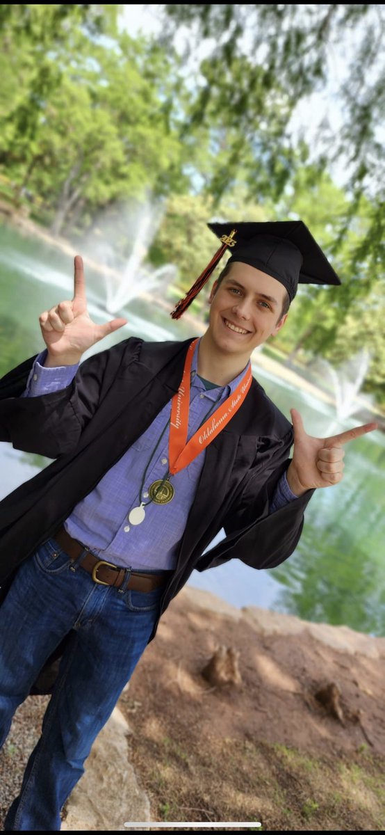 kabriadawn's tweet photo. #okstate23 Way to go Ploof!!💙 https://t.co/u6fnY64yDz