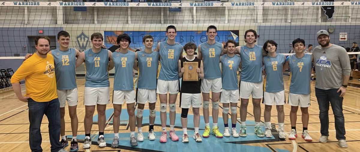 Hilltoppers take down Glenbard Glenbard South in two sets to win the Willowbrook Warrior invite! Couldn’t be prouder of these boys. They fought hard all weekend against good competition. Hilltoppers are back in action Monday night at Home against Benet for senior night! #GoHill