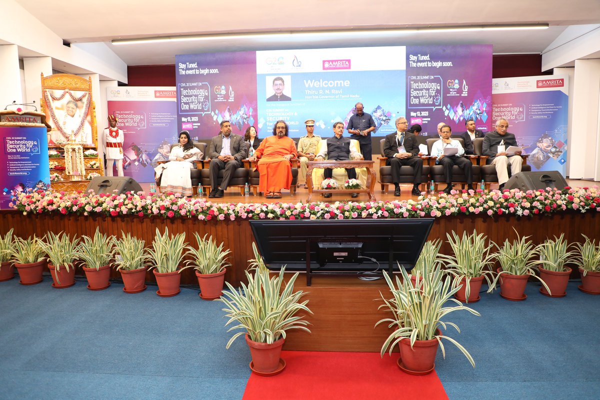 c20tech's tweet photo. Exciting news! The C20 Technology and Security for One World Summit has just kicked off! Highlights from our inauguration ceremony today. 

Stay tuned for more updates on this important multilateral event! https://t.co/WtQjvqJqg5