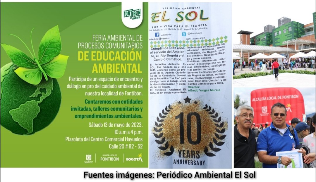 3PMNoticias's tweet photo. 📌 Gran Feria de PROCEDAS en Hayuelos, #fontibon
https://t.co/98mw7BtXvm
🔺CONOCE MÁS AQUÍ 🔺
#Fontibón #BogotáDC #ambiental #Procedas
@alex_reina @Bogota @BogotaParticipa @Fontibon_Bogota @GobiernoBTA https://t.co/IEleZ4oJnQ