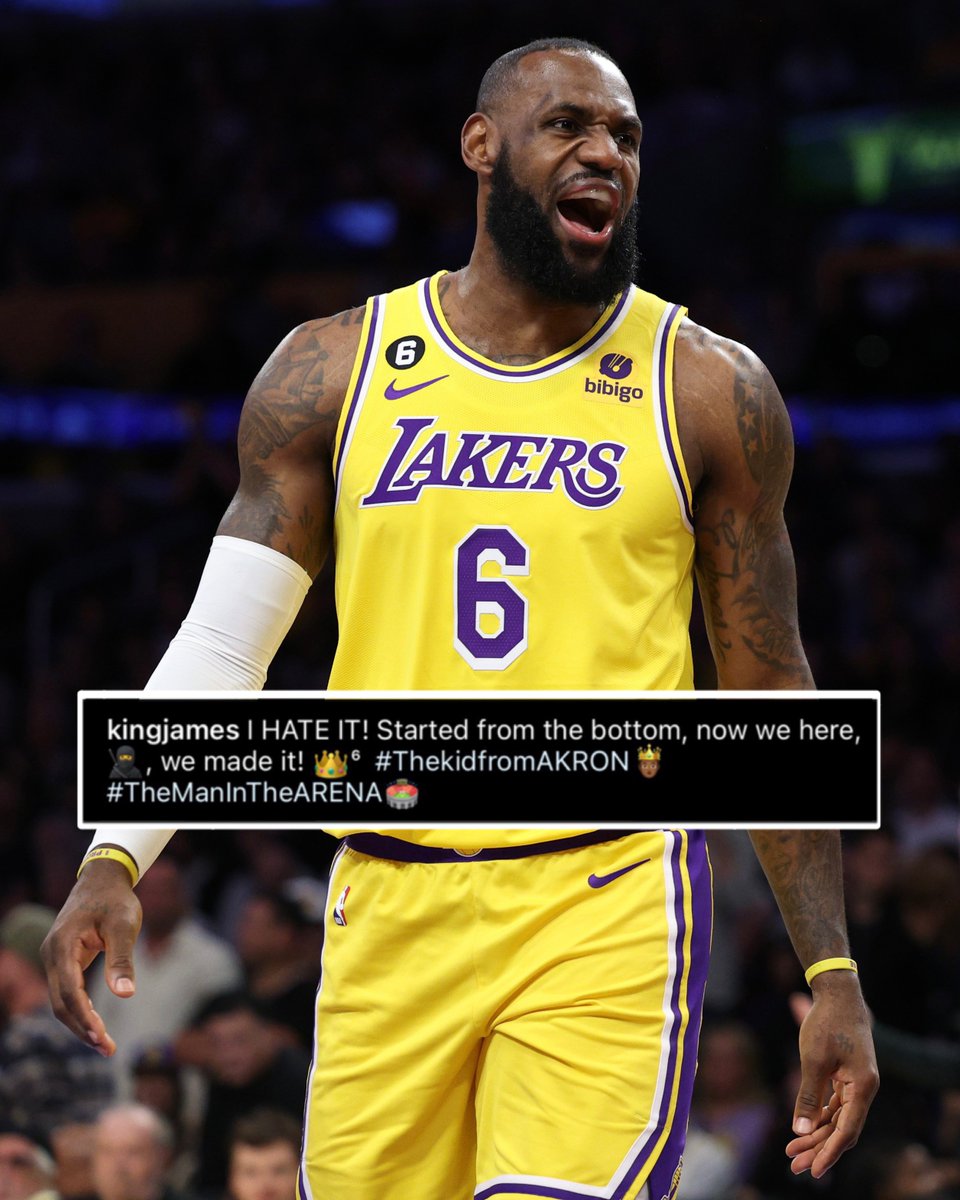 QuarterBlack Stan on Twitter "RT BleacherReport LeBron's postGame 6