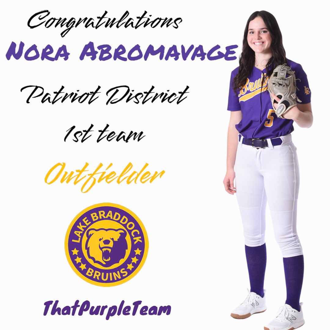 Congratulations junior <a href="/noraabromavage/">Nora Abromavage</a>