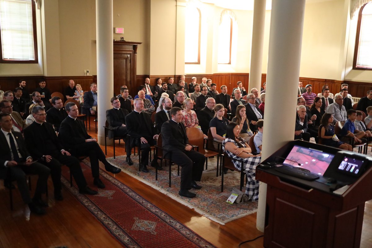 SJSBoston's tweet photo. On May 11, @SJSBoston had the opportunity to view Souls in the Game. We were joined by the production team, and the generous benefactors who made this project possible. Thank you!
๐๐๐๐
โข
Learn more at https://t.co/IKTI3lpJl2
โข
#Catholic #SJSBoston #Soulsinthegame #Seminary https://t.co/Z140EU5QYb