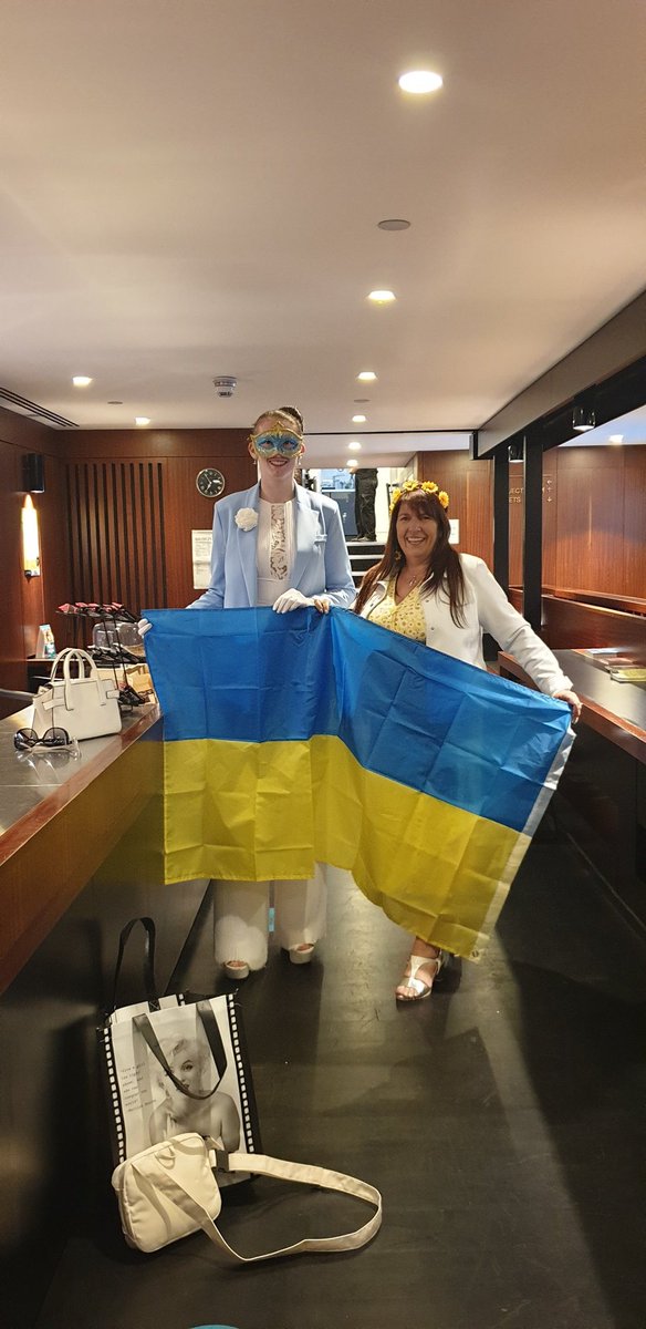 AnneOneplus's tweet photo. Having fun @glasgowfilm #ukcinemaparty @Eurovision Loving it bampottery of it all. @Aislinsmith01 https://t.co/zB2vzITzqN