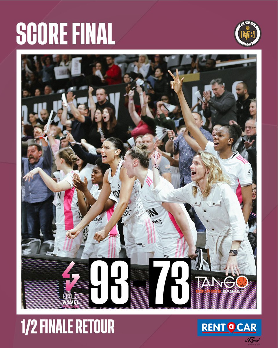 LDLC ASVEL Féminin (@asvel_feminin) on Twitter photo ELLES L'ONT FAIT !!!! CES FILLES SONT DES GRANDES MALADES !!! 
Direction la finale pour LDLC ASVEL Féminin ! 
Merci l'Astroballe, merci les Lionnes ❤️
#ASVElles #LFB25 ELLES L'ONT FAIT !!!! CES FILLES SONT DES GRANDES MALADES !!! 
Direction la finale pour LDLC ASVEL Féminin ! 
Merci l'Astroballe, merci les Lionnes ❤️
#ASVElles #LFB25
