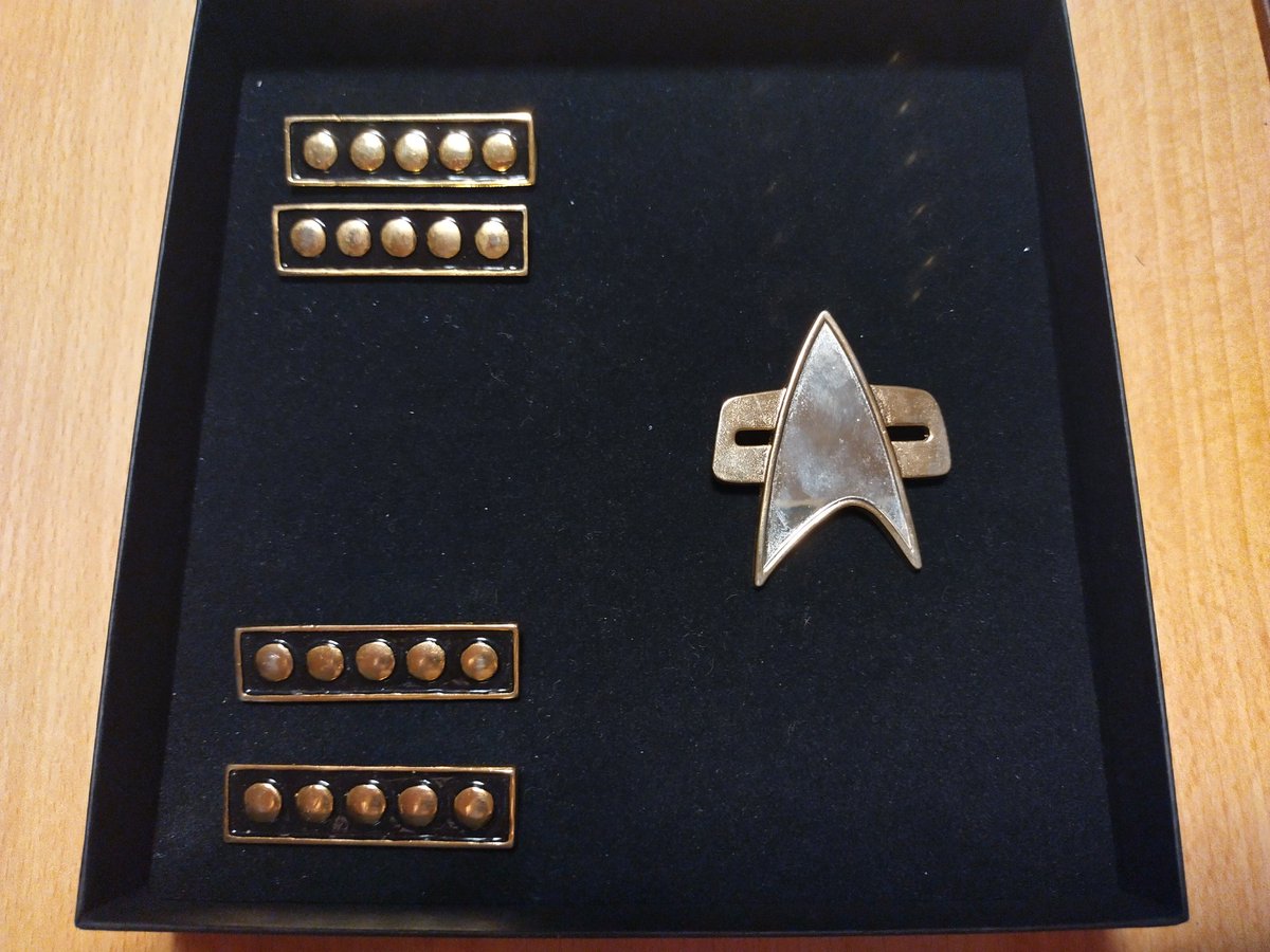 Hab mal mein Geschmeide in Ordnung gebracht...🖖