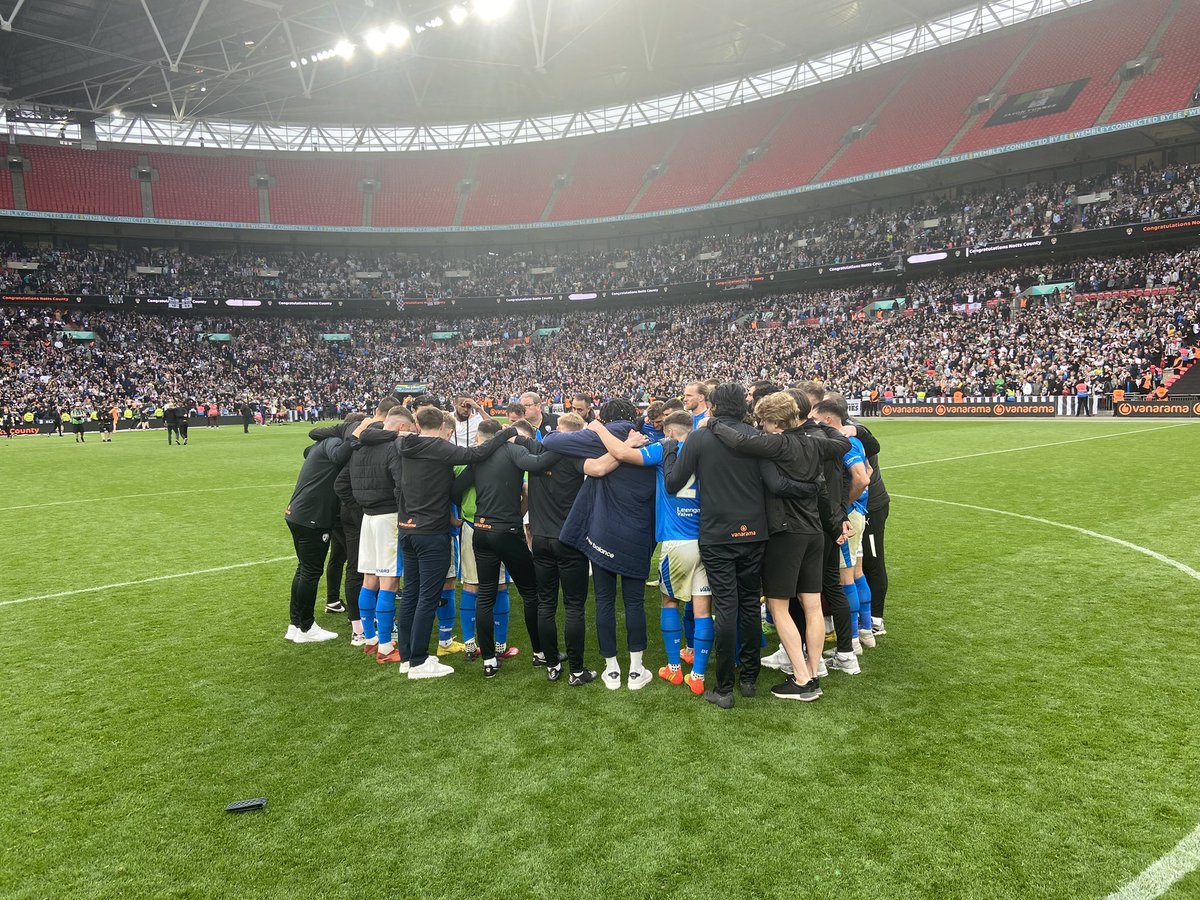 Gutted is an understatement but we go again again next season. Paul Cook's Barmy Army 💪💙