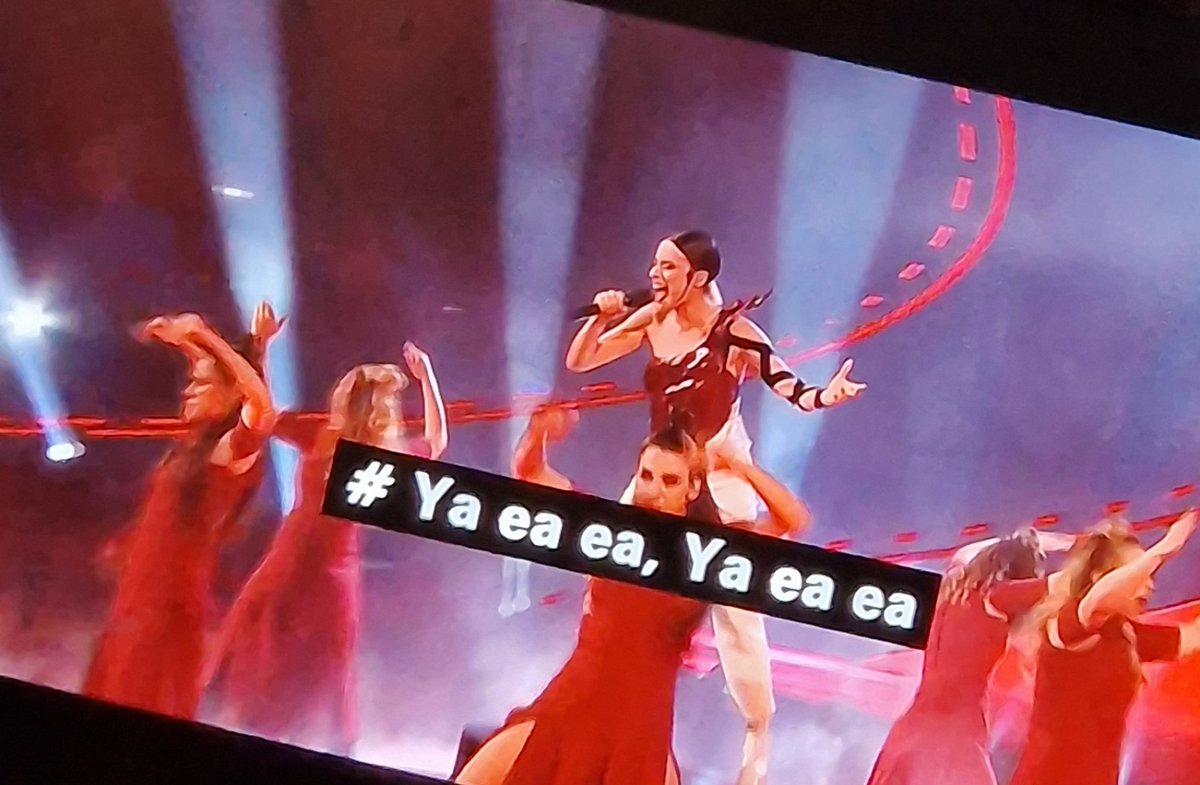 AshJWilliamson's tweet photo. Having the subtitles on during #Eurovision2023 really helps! https://t.co/L1jYBhvnWu
