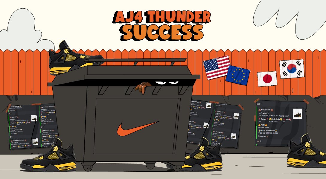 The Shit Bot (@the_shit_bot) on Twitter photo 1x RT gets 1x TSB yearly💩
US joined Korea, Europe, and Japan in cooking those AJ4s🔥
Will you cop the next drop with us? 1x RT gets 1x TSB yearly💩
US joined Korea, Europe, and Japan in cooking those AJ4s🔥
Will you cop the next drop with us?