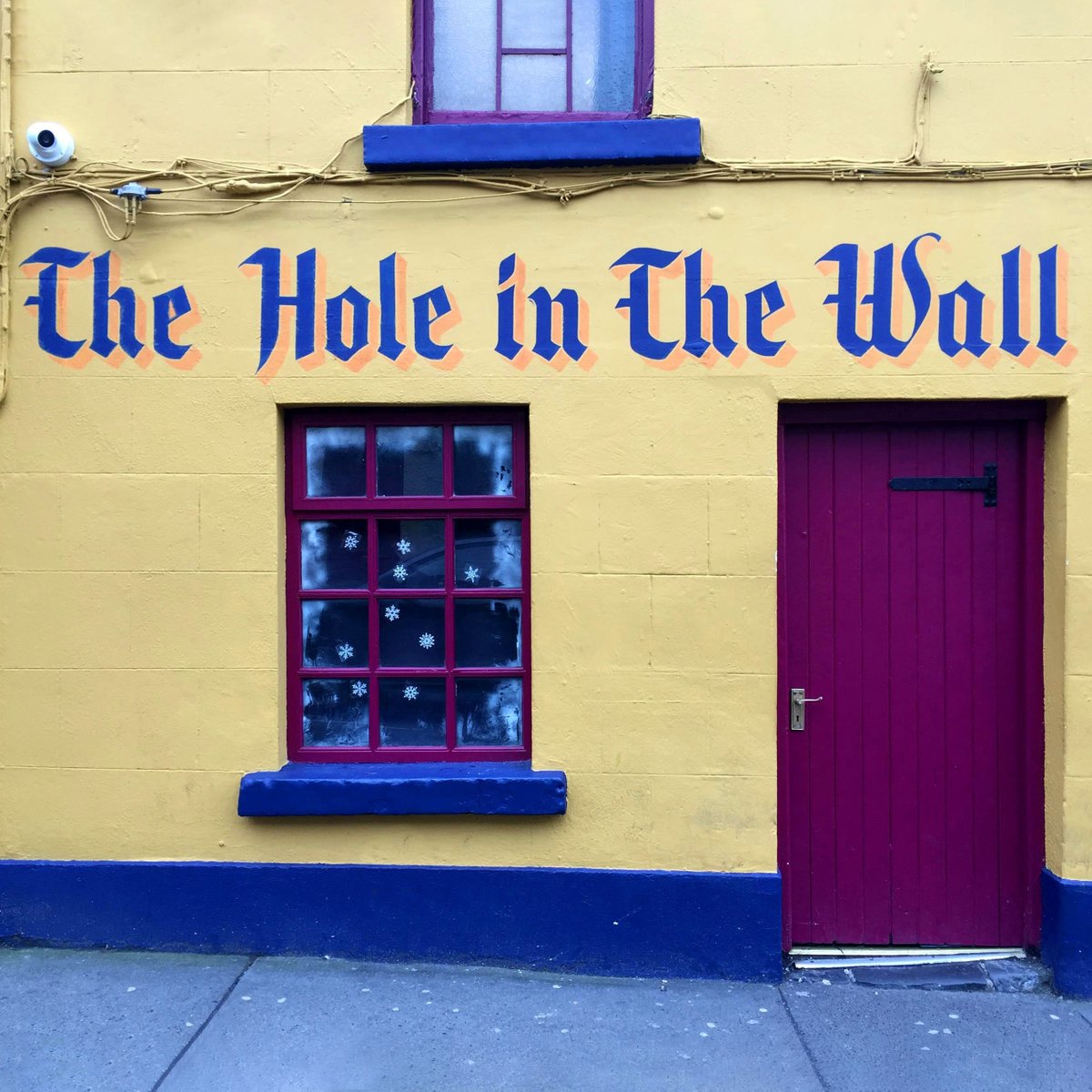 The Hole in The Wall, Eyre Street, Galway, Ireland.