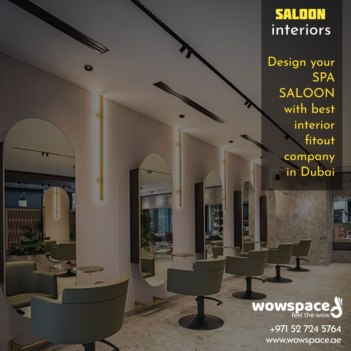 Best interior fitout contractor in dubai for your SPA and SALOON interiors.

#wowspacedubai #wowspaceuae #fitoutcontractor #retailfitout #retaildesigner #retailinteriors #retailfitoutcontractor #showroominteriiors #fashionshowrooms #salooninteriors #spainteriors