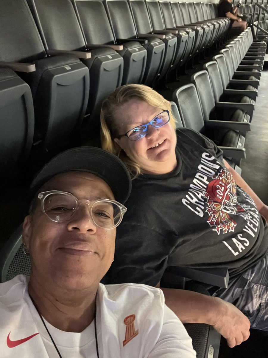 RevWanda's tweet photo. #lvaces #preseason #lasvegasaces https://t.co/B95IjMvHRL