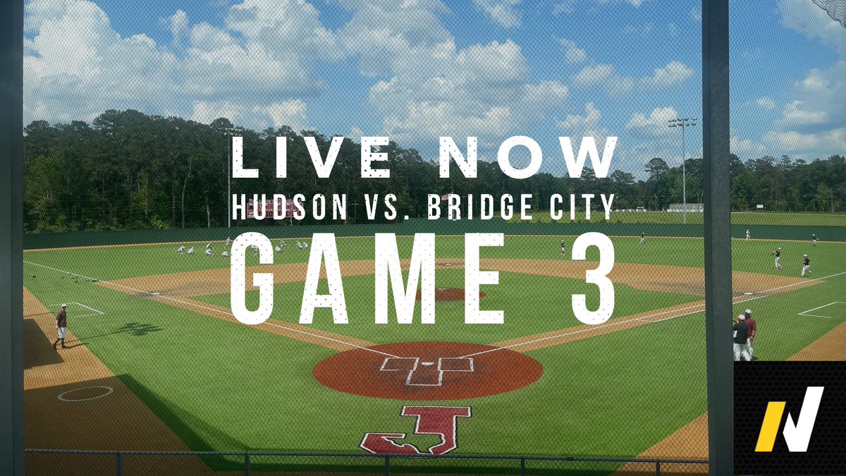 NextPlaySports's tweet photo. A decisive game 3 between Hudson and Bridge City is LIVE NOW at 📻https://t.co/tKD1ZIITJq 📻 
Let’s go Hornets! https://t.co/Qvg3IEOVTH