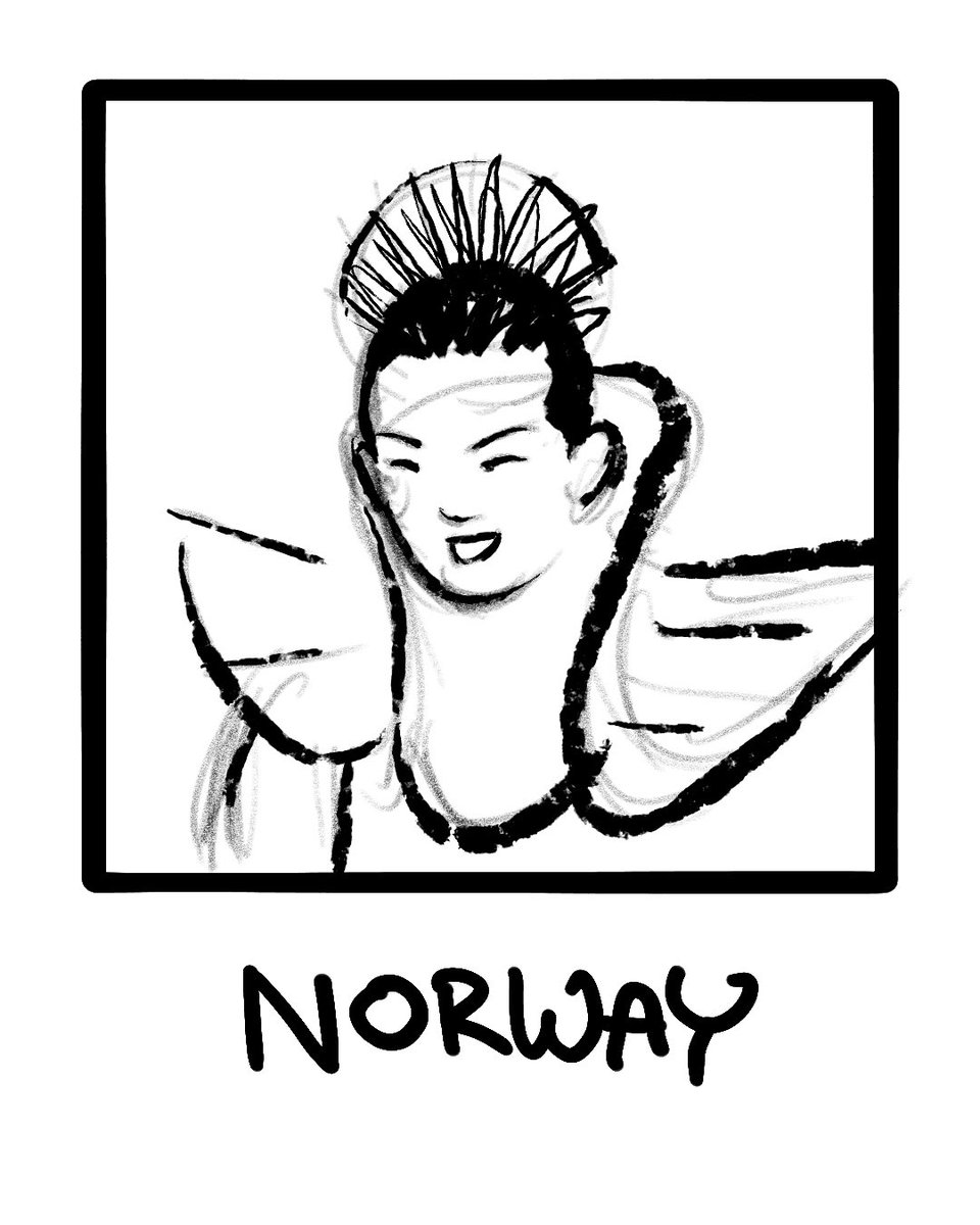 #eurovision #drawovision #draweurovision #Norway
