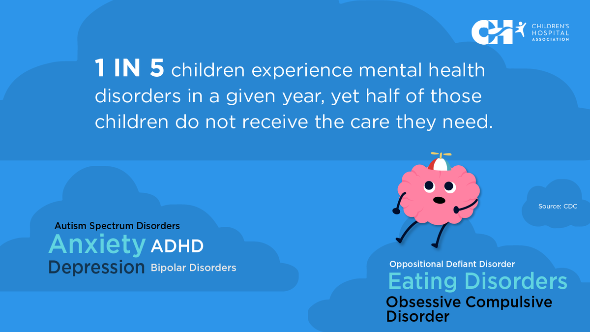 Dive into these comprehensive resources from <a href="/MentalHealthAm/">Mental Health America</a> to learn why #MentalHealth is just as important as physical health. Get started: bit.ly/3M8jyAG #ChildrensMentalHealthAwarenessWeek