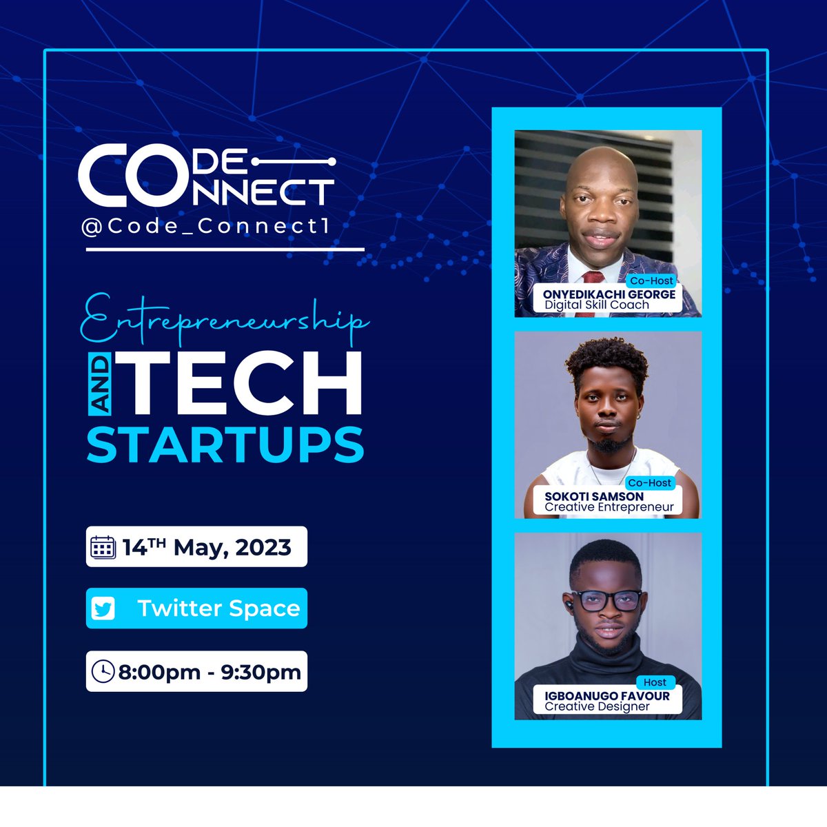 Code_connect1's tweet image. Join us this weekend