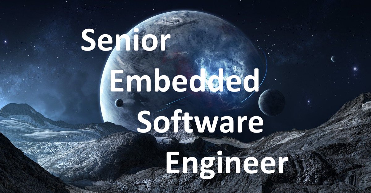 Spacespecialis1's tweet photo. Great #spacejob. Apply now! Senior Embedded Software Engineer - space optical communications, Oxford, UK https://t.co/5iPgx6ZmED
Contact Ray Stott - CV &amp; Cover Letter raystott@spacespecialists.com #spacespecialists #spacematesonline #spacejob #lasercomm #embeddedsoftwareengineer https://t.co/geYBRBwN0t