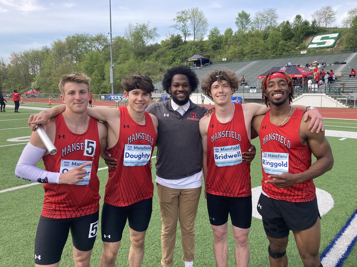 🚨SCHOOL RECORD🚨

Terrance Quaker, Jackson Doughty, Conner Bridwell, and Sean Ringgold brake the 4x400m relay record with a time of 3:20.02!!!