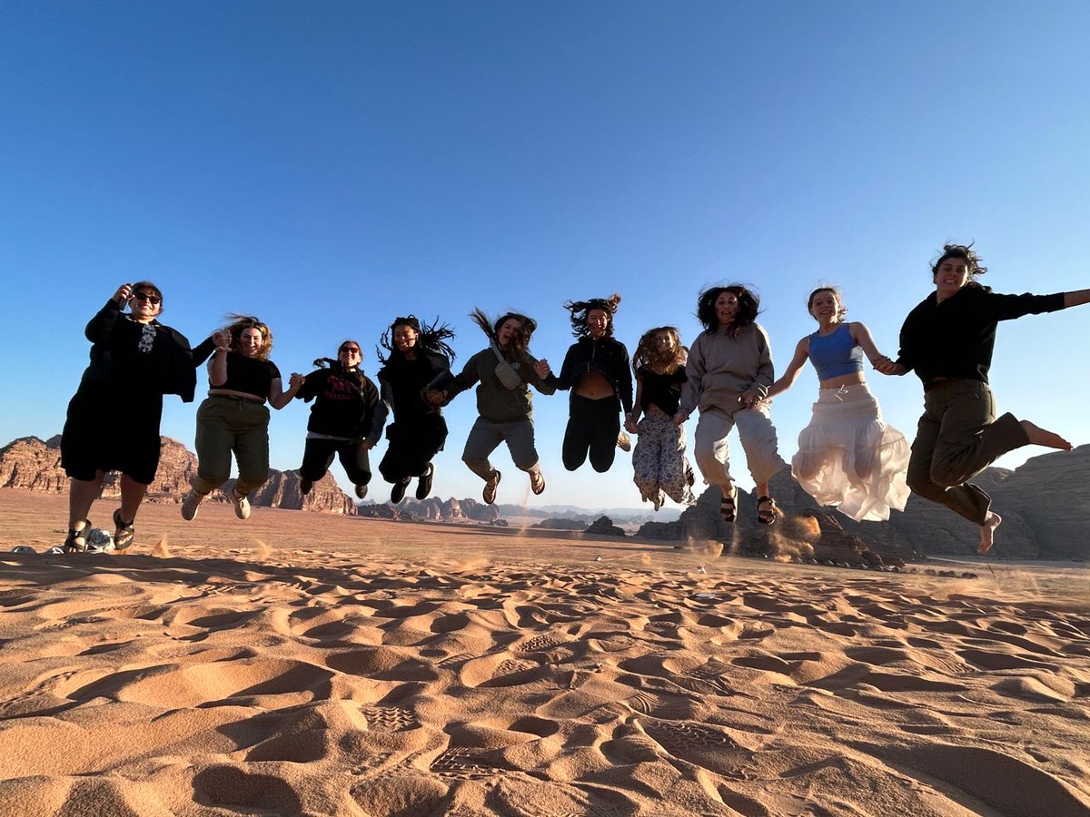 DrElishevaCohen's tweet photo. We had a fabulous excursion to Petra, Wadi Rum and the Dead Sea
⁦@hamiltonlugar⁩ #HLSinJordan https://t.co/7AtHVNLGcm