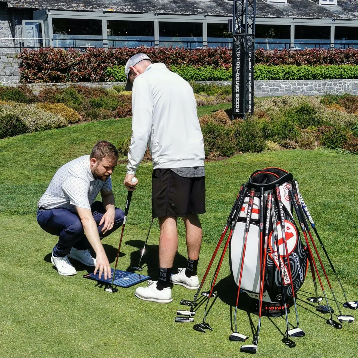 MattPGAPro's tweet photo. Great day for our @OdysseyGolfTour Roll Up and Roll In Putting Event at @mountjuliet for our Members and Guests. Huge support for the event with one of our Lady Members taking Top Spot with 15 putts! #MountJulietEstate #MountJulietGolf #odysseygolf #No1Putter #odysseyputter https://t.co/jK0bSfBvBb