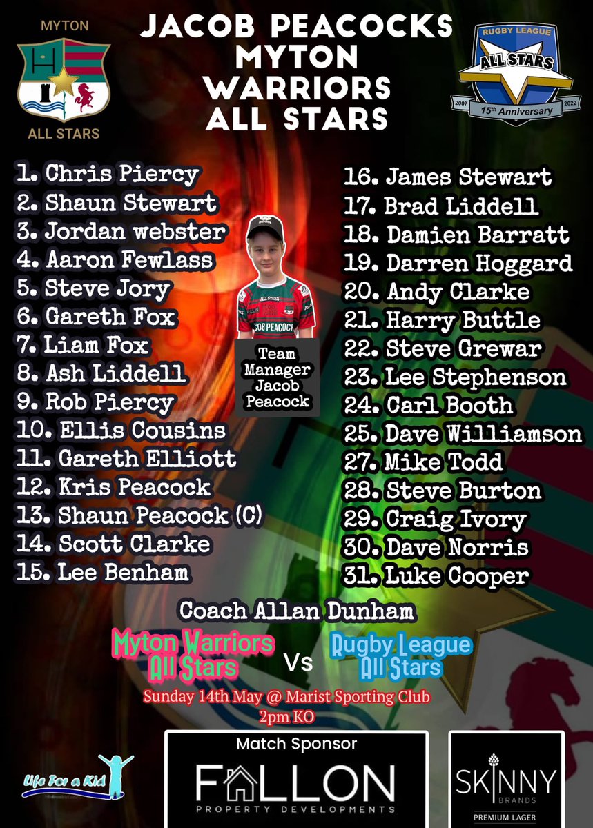 Myton Warriors ARLC tweet media