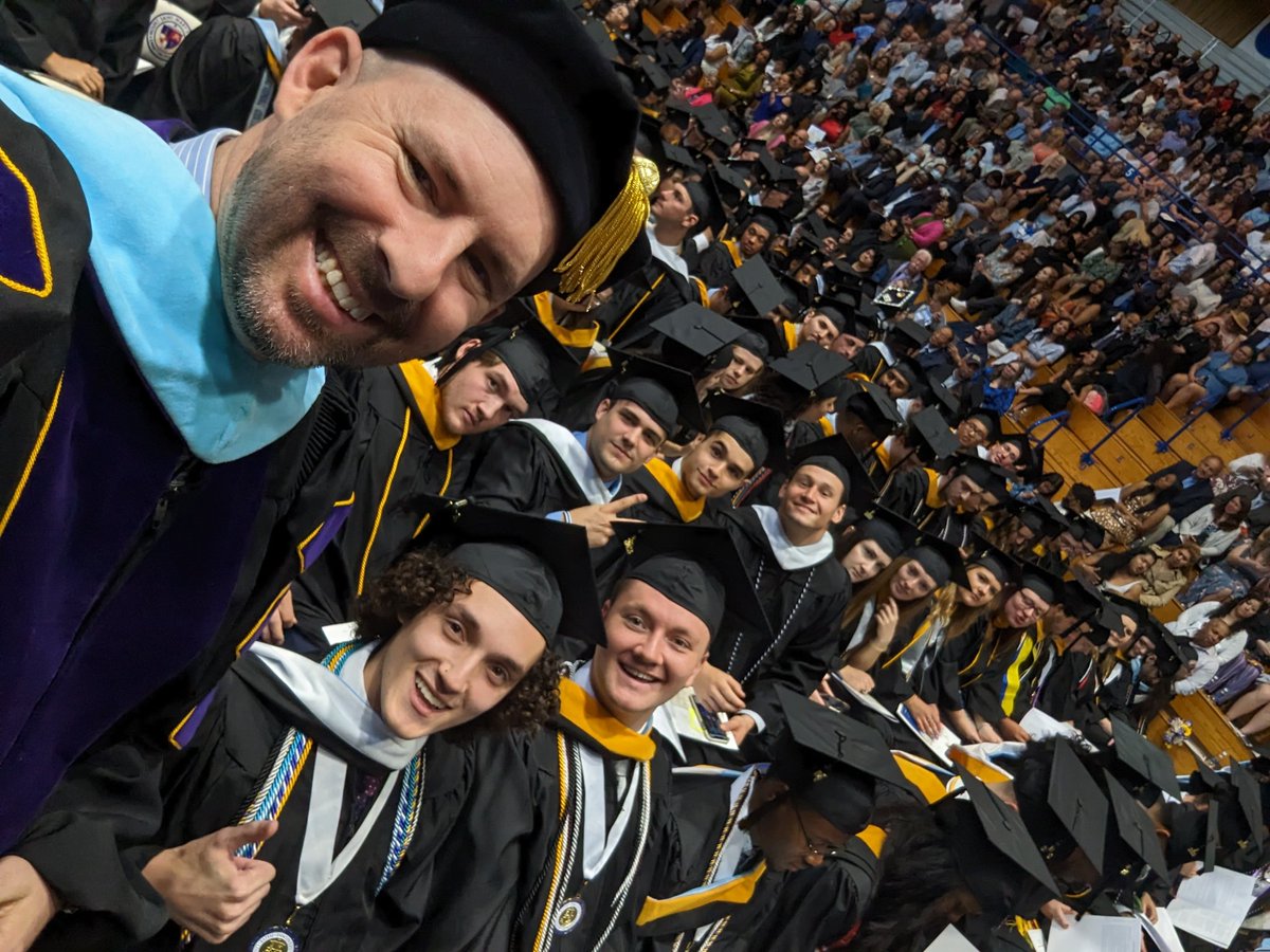 Great day at <a href="/MSMU/">Mount St. Mary's University</a> commencement today. Though it was raining outside, it was shining down on our newest graduates! Congrats class of 2023! #GoMount