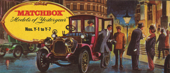 Classic #Matchbox time...1967 Yesteryear Y-1 to Y-7