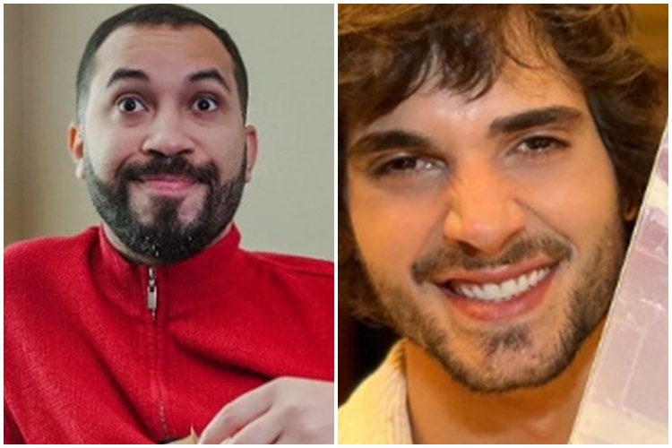 areavip's tweet photo. Gil do Vigor invade live de #Fiuk e confessa sofrimento 
LEIA 👉https://t.co/5CsQzKcmJV
.
O economista está tenso com a participação da irmã em reality da Record TV
 #AGrandeConquista #ExBBBS #GilDoVigor #InvadeLive #IrmãDeGilDoVigor #JaniellyNogueira https://t.co/8K5WSYirVi