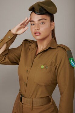 ellasrhapsody's tweet photo. reminder that Israel’s act Noa Kirel *volunteered* to join the IDF, saying there was ‘never any doubt in my mind’ that she would join up. The IDF use her for propaganda, whilst also attempting to ethnically cleanse Palestine #eurovision https://t.co/C0Zfei5dLQ