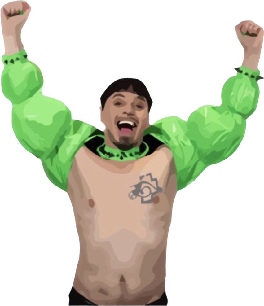 grehg's tweet photo. “It’s crazy. It’s party” - #Käärijä. Go Finland!!  #Finland 🇫🇮#CHACHACHA #PiñaColada #Eurovision2023 https://t.co/APTttaJOI7