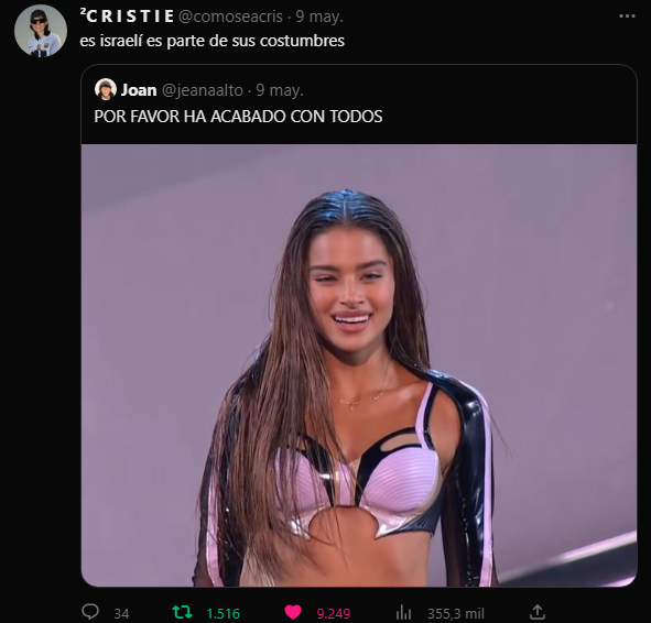 Ctrusan's tweet photo. Es momento de recordar el mejor tweet al respecto. #Eurovision https://t.co/41kDFAusyn