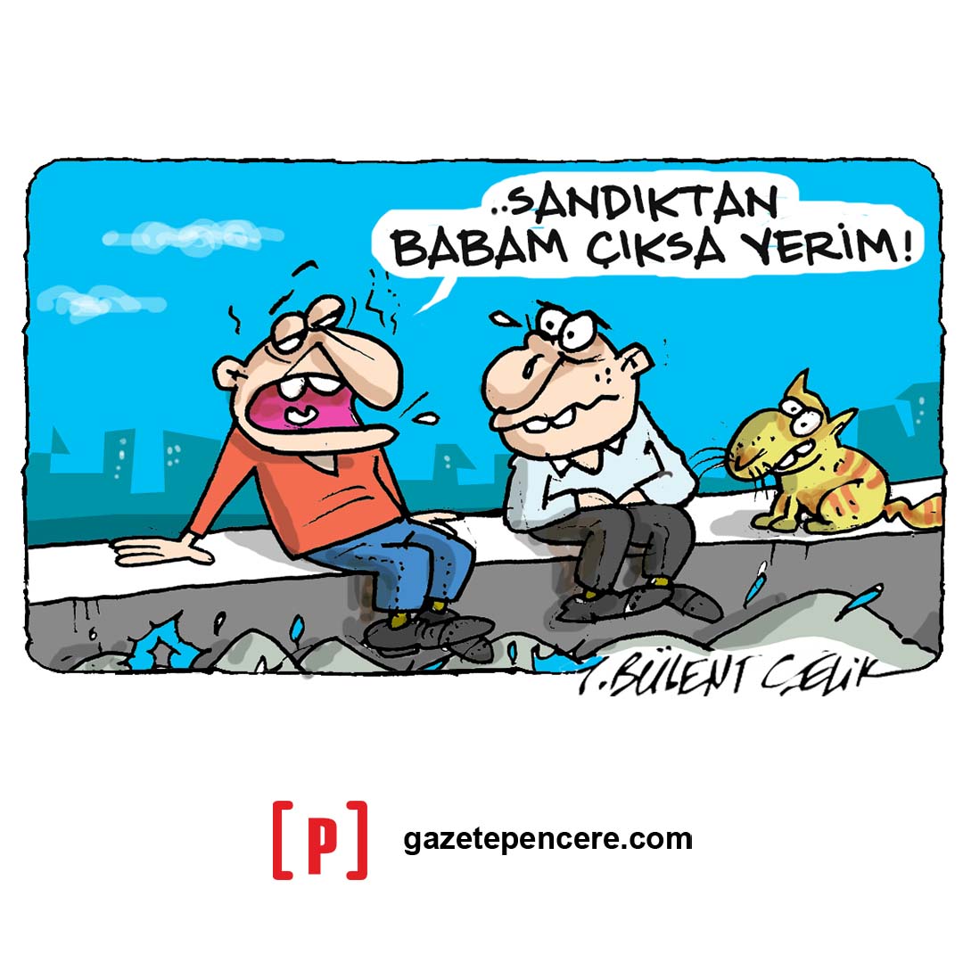 İ. Bülent Çelik, #GazetePencere için çizdi. @i_bulent_celik 

#PencereKarikatür: gazetepencere.com/14-05-2023/