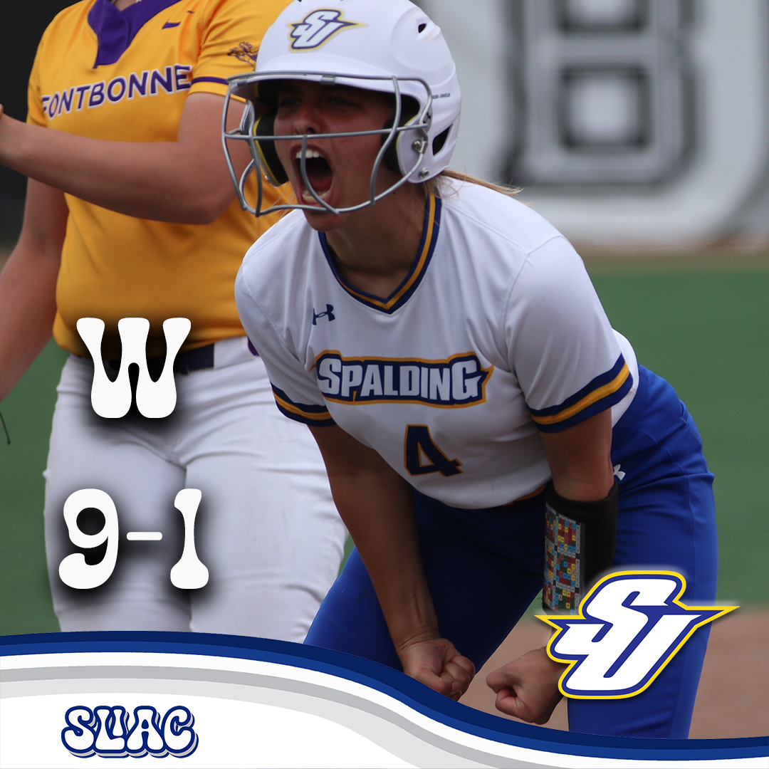 That Championship feeling! Congrats to <a href="/SUGoldenEagles/">Spalding Athletics</a> on the program's first SLIAC softball title 

#SLIACtion #d3sb