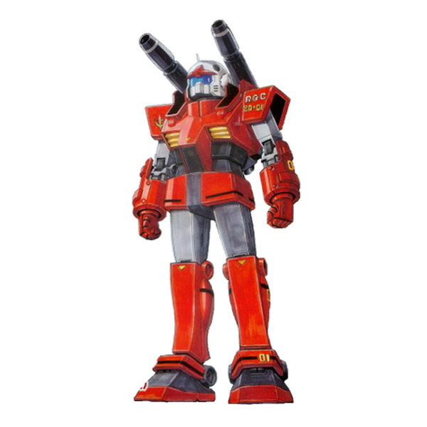 RGC-80 プロトタイプジム・キャノン ◇連邦軍の支援用試作型MS。ガン