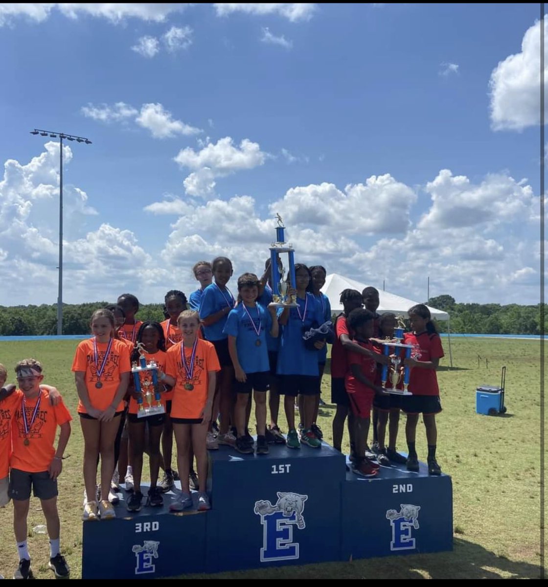 Enterprise Parks and Rec track are back to back state champs