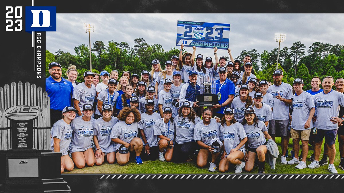 2023 ACC Women's Outdoor Track &amp; Field CHAMPIONS 🏆
