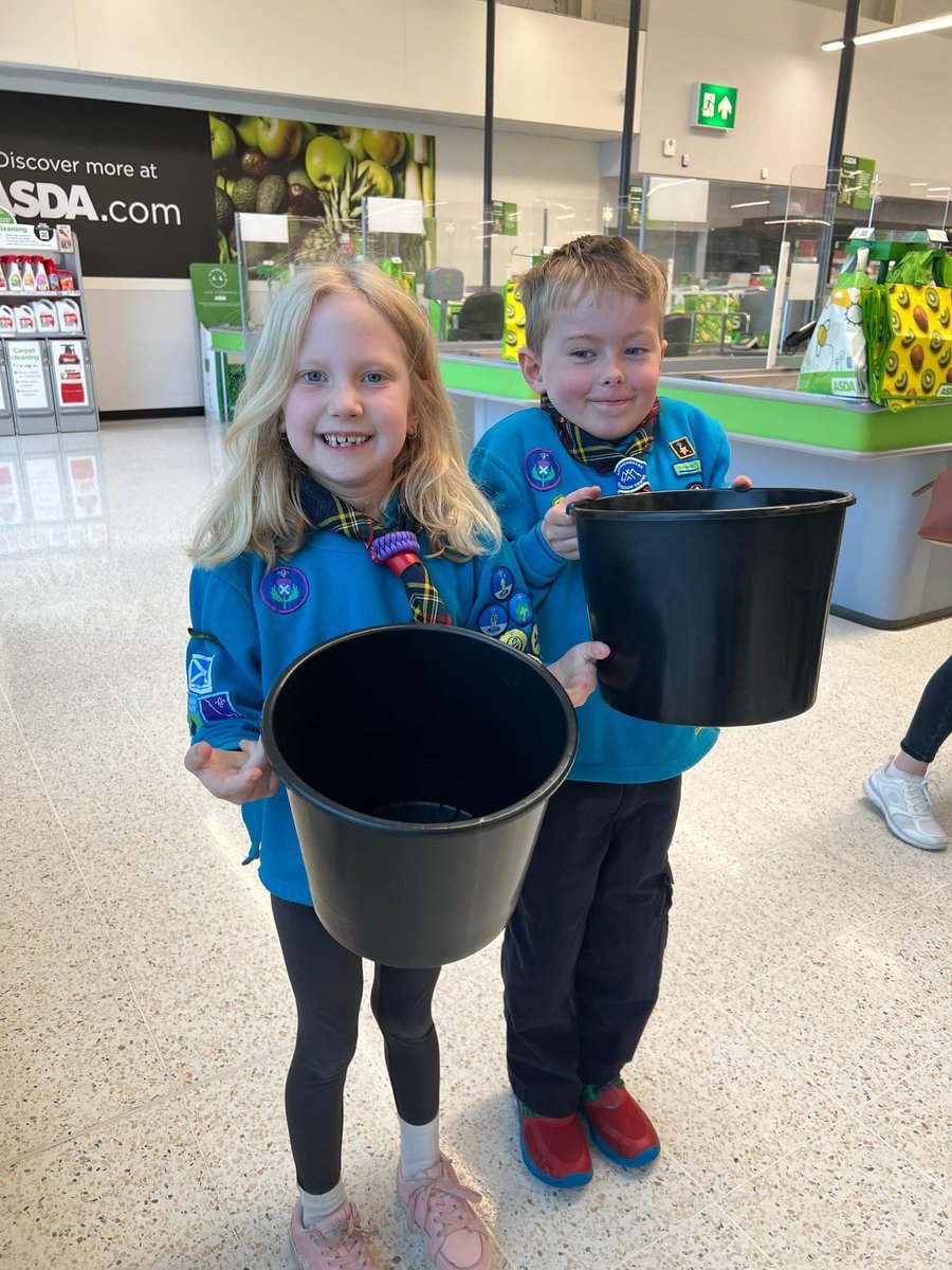 2ndclydescouts's tweet photo. Thanks to the generosity of the customers at Asda Cumbernauld today, we raised £1033.97! 🙌

@ClydeScouts @ScoutsScotland @GlenmanorPS @StMichaelsPNS @GlenboigPrimary @ChrystonPrimary @SteppsPrimary @GartcoshPS https://t.co/vUTS5X6m09