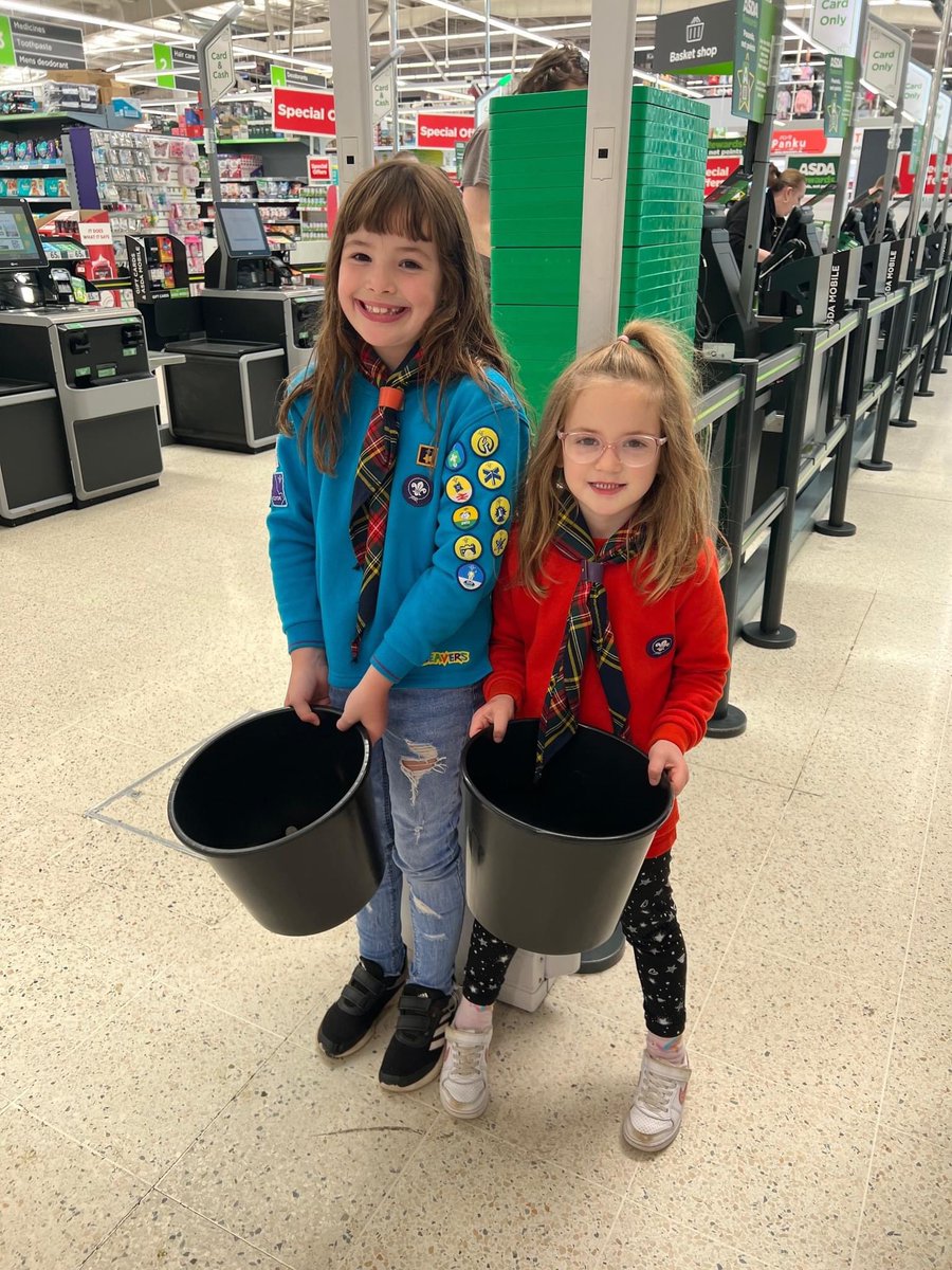 2ndclydescouts's tweet photo. Thanks to the generosity of the customers at Asda Cumbernauld today, we raised £1033.97! 🙌

@ClydeScouts @ScoutsScotland @GlenmanorPS @StMichaelsPNS @GlenboigPrimary @ChrystonPrimary @SteppsPrimary @GartcoshPS https://t.co/vUTS5X6m09