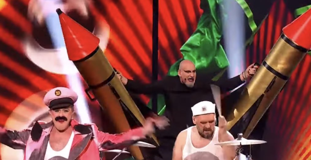 When did Nosferatu join the Village people? #Eurovision