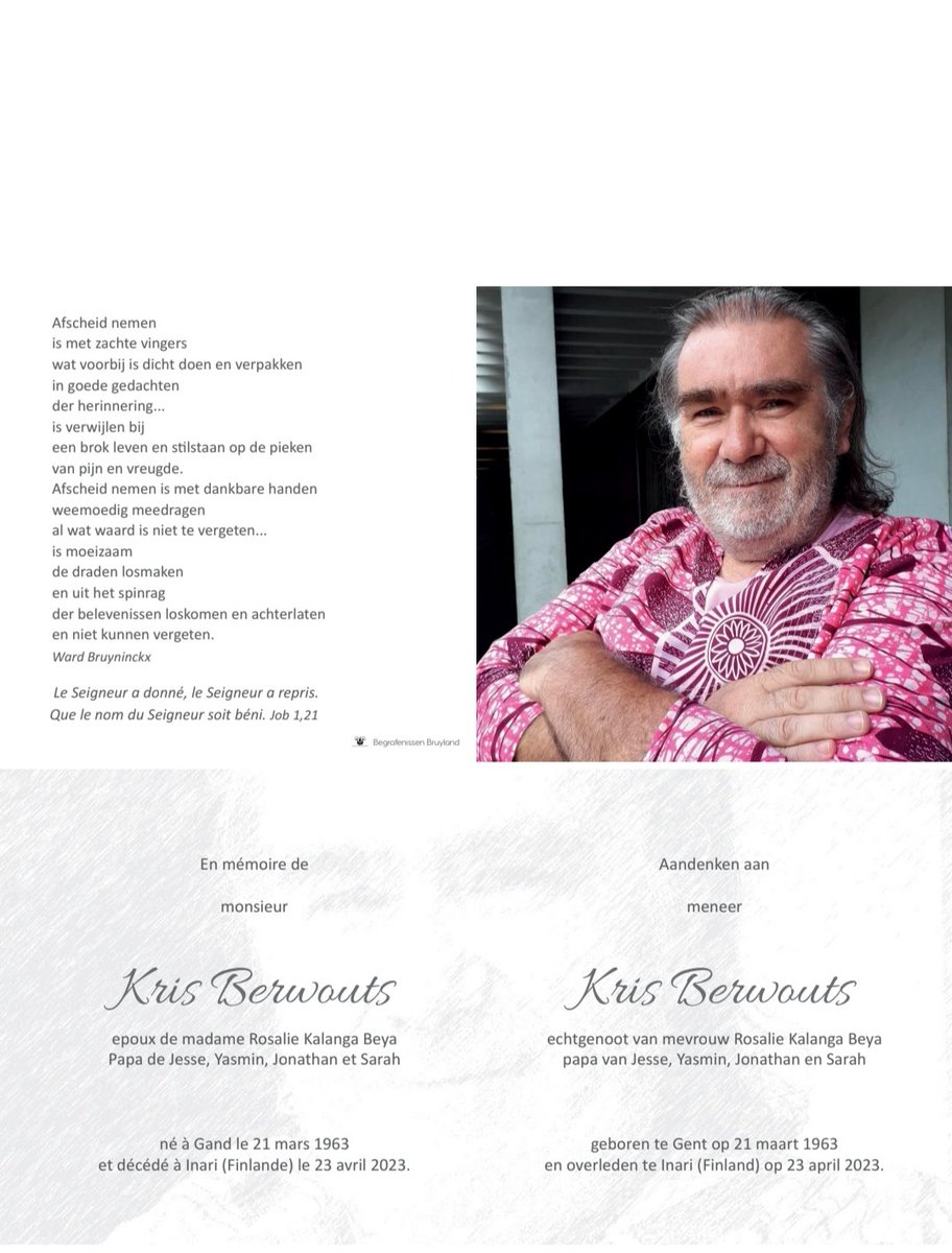 Voor altijd in one Hart
A jamais dans now Coeur
Always in our hearts