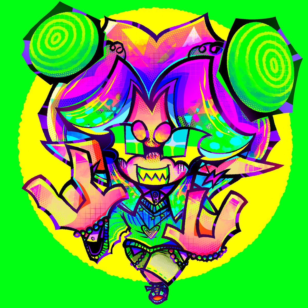 Clueless_Art1's tweet photo. first time trying perspective UHMM im really proud of tthis god pleez dont make this flop..
.
.
.
#splatoon #sploon #splatoonoc #splatoonsona #splatoon2 #splatoon3 #eyestrain #rainbowcore https://t.co/FpsyHEygCS